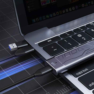 DM Enclosure M.2 NVMe USB 3.1 Gen2 Type-C 20Gbps HD2000