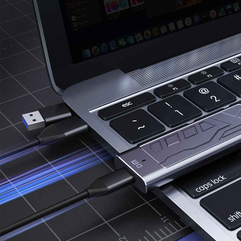 DM Enclosure M.2 NVMe USB 3.1 Gen2 Type-C 20Gbps HD2000