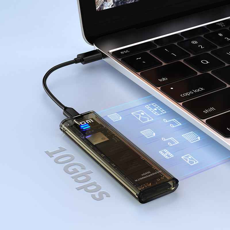 DM Enclosure M.2 NVMe USB 3.1 Gen2 Type-C 10Gbps HD990