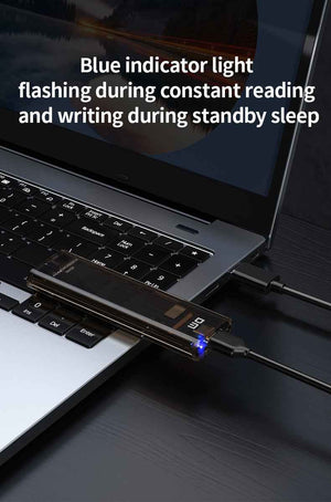 DM Enclosure M.2 NVMe USB 3.1 Gen2 Type-C 10Gbps HD990