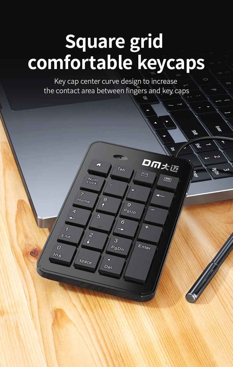 DM K16 Mini Number Keyboard Numpad