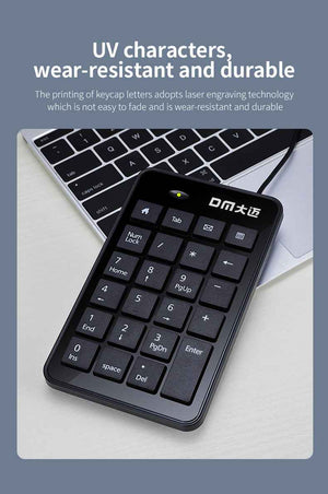 DM K16 Mini Number Keyboard Numpad