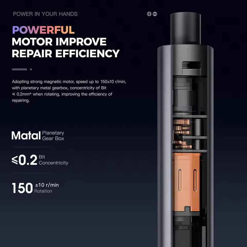 Screwdriver Set Portable Mini Electric 882071