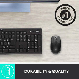 Logitech Black Wireless Mouse M190
