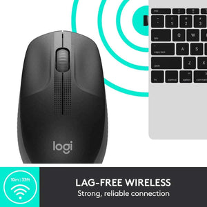 Logitech Black Wireless Mouse M190