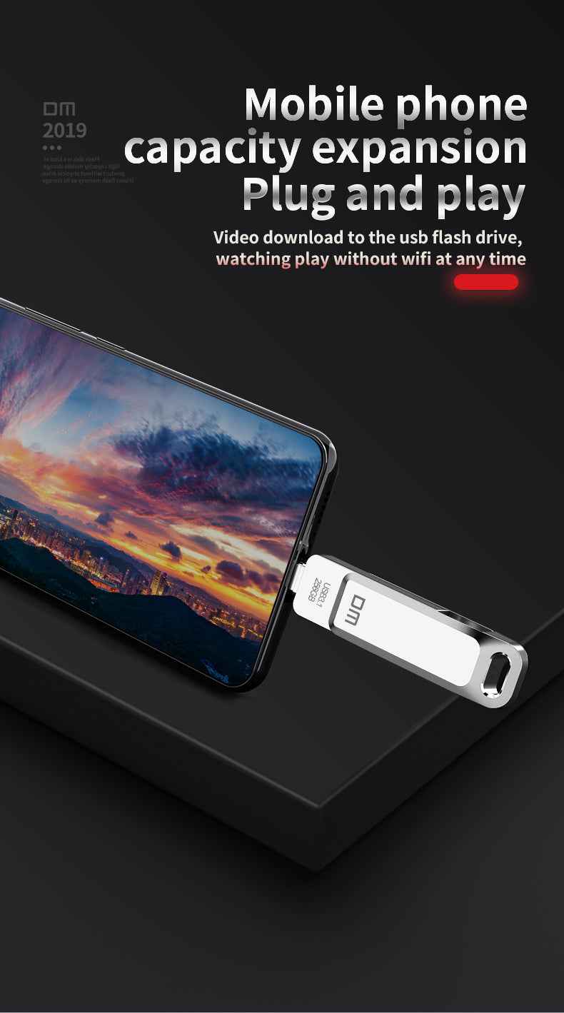 DM Flash Memory Type C With USB3.1 PD168
