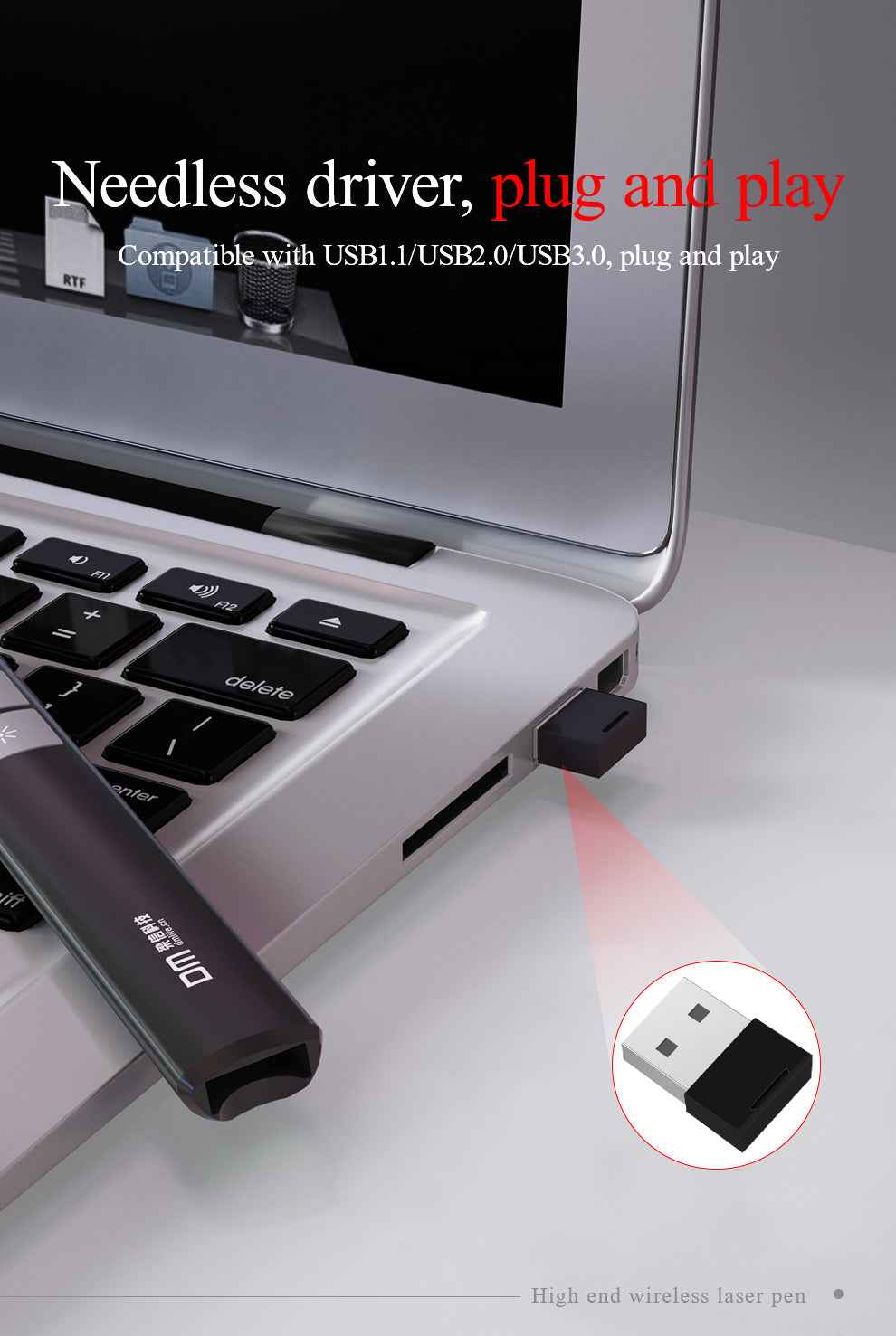 DM Laser pointer with Red light PT003