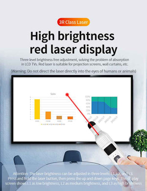 DM Laser pointer- Red light with Touch Screen Stylus PT012
