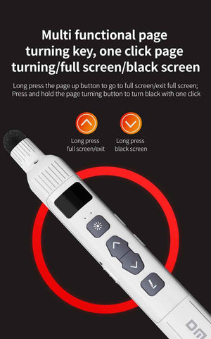DM Laser pointer- Red light with Touch Screen Stylus PT012