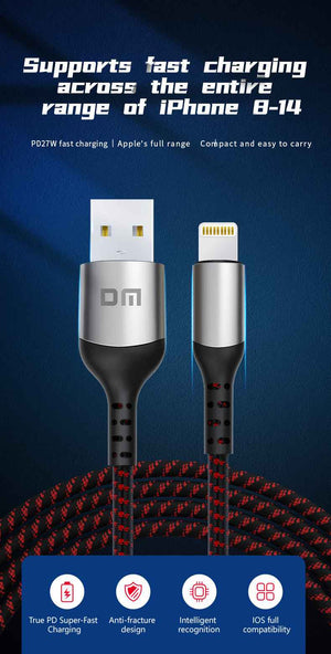 DM USB to Lightning 27W Fast Charging SL029