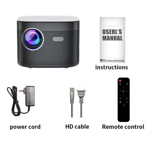 F18 Mini 4K Video Projector Dual WiFi Bluetooth