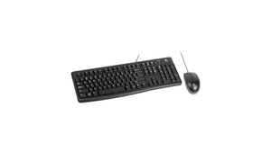 Logitech MK120 Wired Keyboard and Mouse Combo - Arabic - AWRO STORE