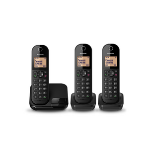 Panasonic Cordless Phone 3 Sets KX-TGC413UEB - AWRO STORE