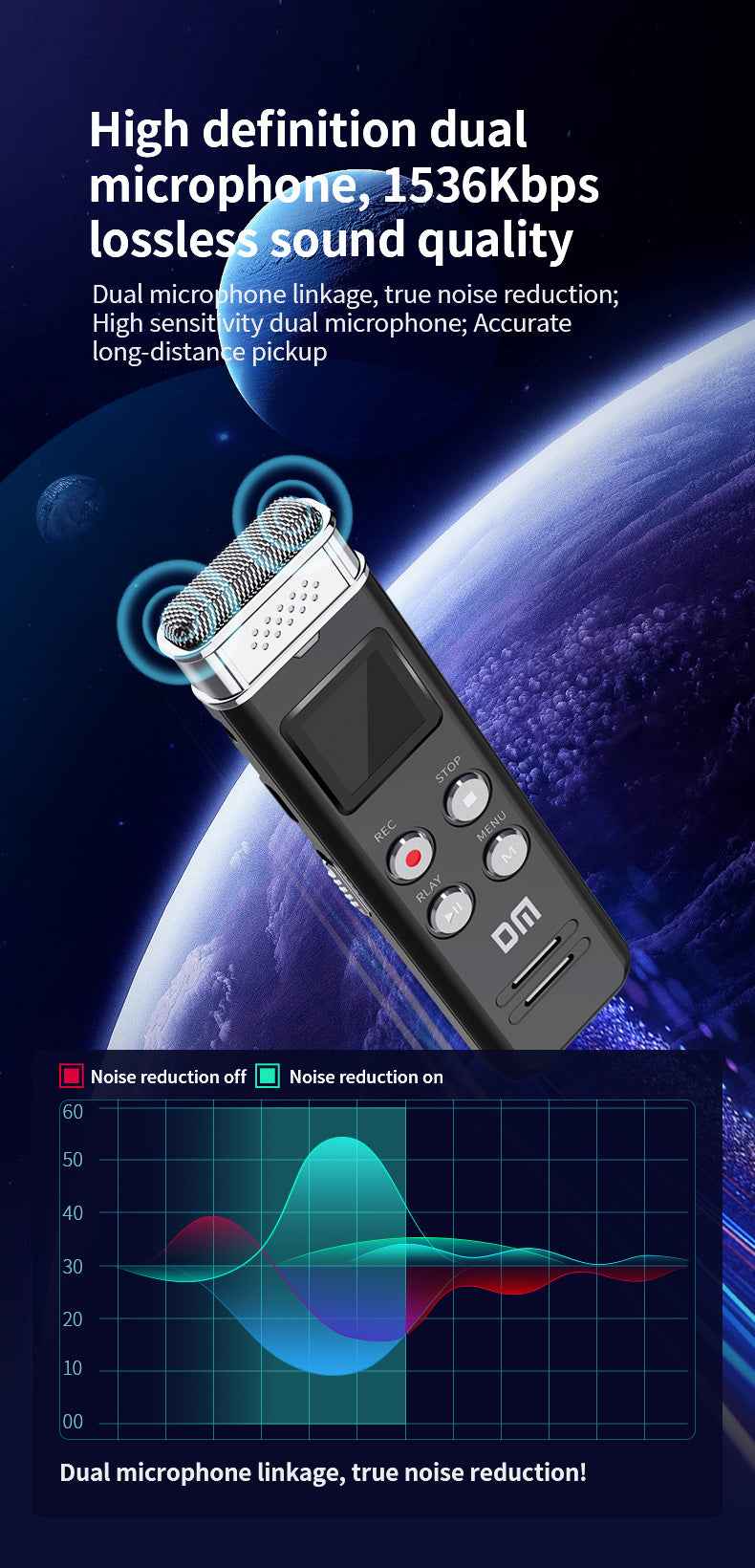 DM VOICE RECORDER V2-32G V2