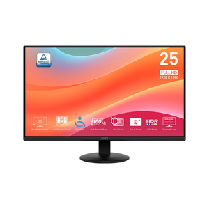 MSI PRO MP252L 24.5-Inch FHD Office Monitor - AWRO STORE