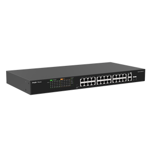 Ruijie  24-Port 10/100 Mbps with 2-Port Gigabit RG-ES126FGS-P