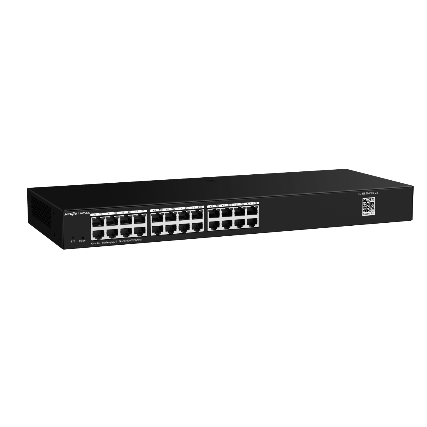 Ruijie 24-Port Gigabit Smart POE RG-ES224GC-V2