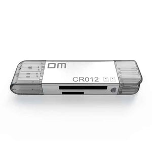 DM Type-C USB3.0 SD TF Micro SD OTG Card Reader CR012