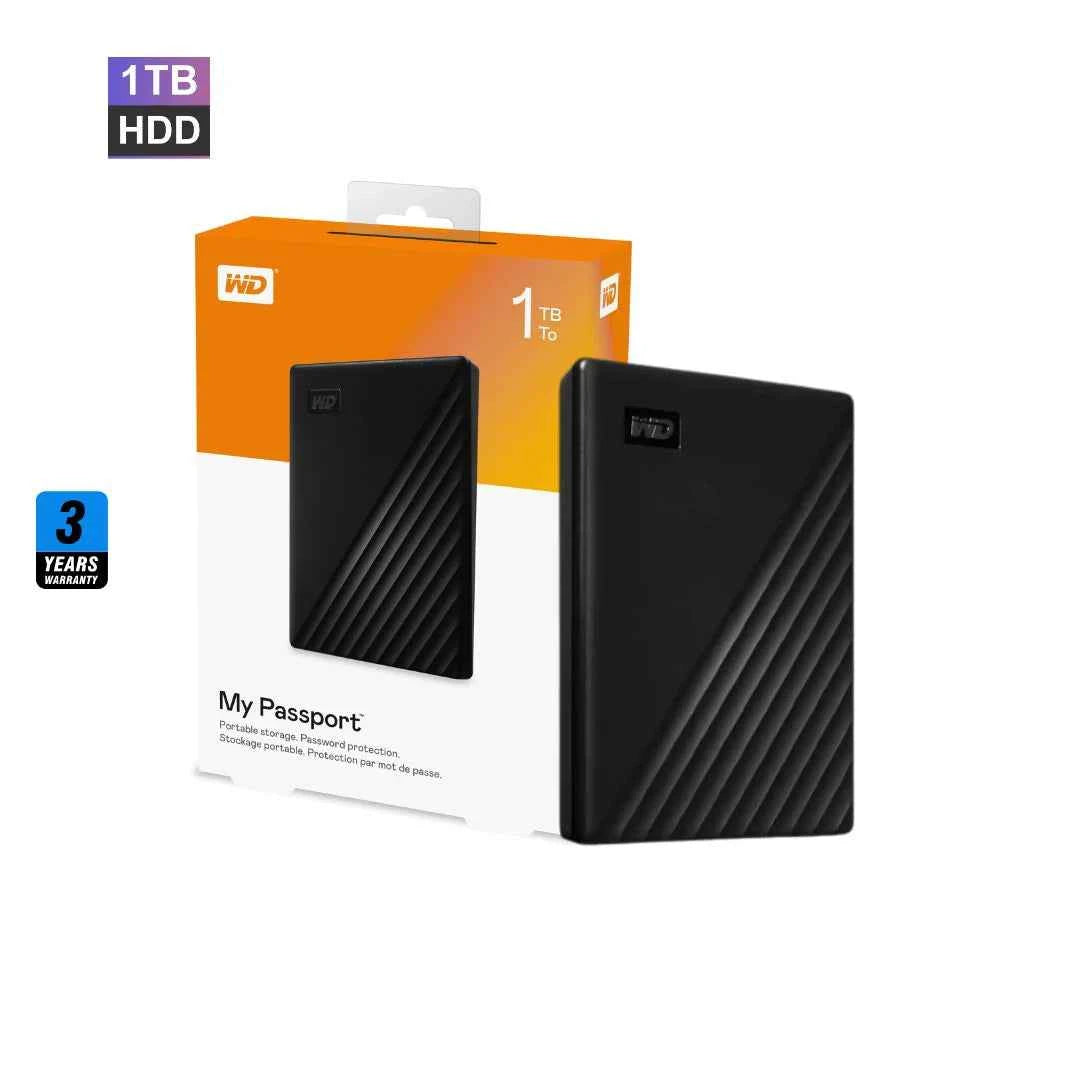 WD My Passport Portable External Hard Drive