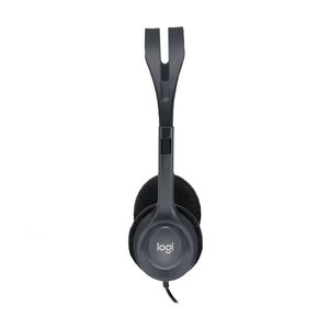 Logitech H111 Stereo Headset - 3.5mm Single - AWRO STORE