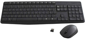 Logitech Wireless Keyboard and Mouse - Arabic MK235